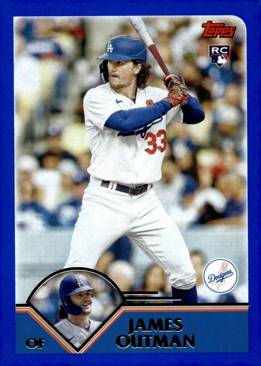 James Outman 2023 Topps Archives Blue RC 226 - Collector Store LLC