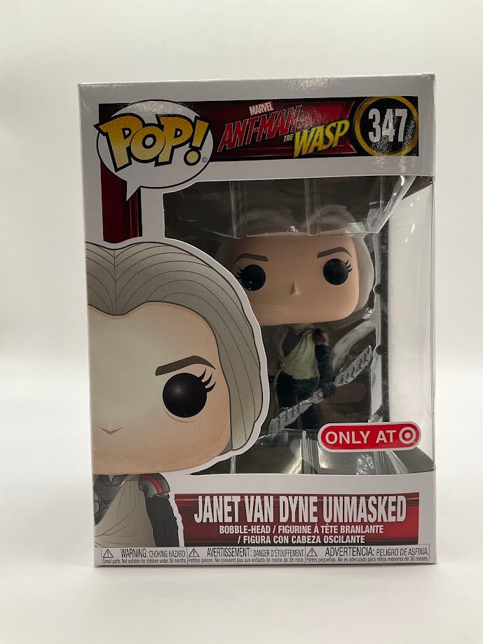 Janet Van Dyne Unmasked Funko Pop! Ant - Man & The Wasp #347 Target Exclusive - Collector Store LLC