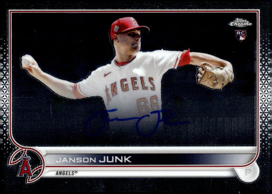 Janson Junk 2022 Topps Chrome RC Auto #RA - JJ - Collector Store LLC