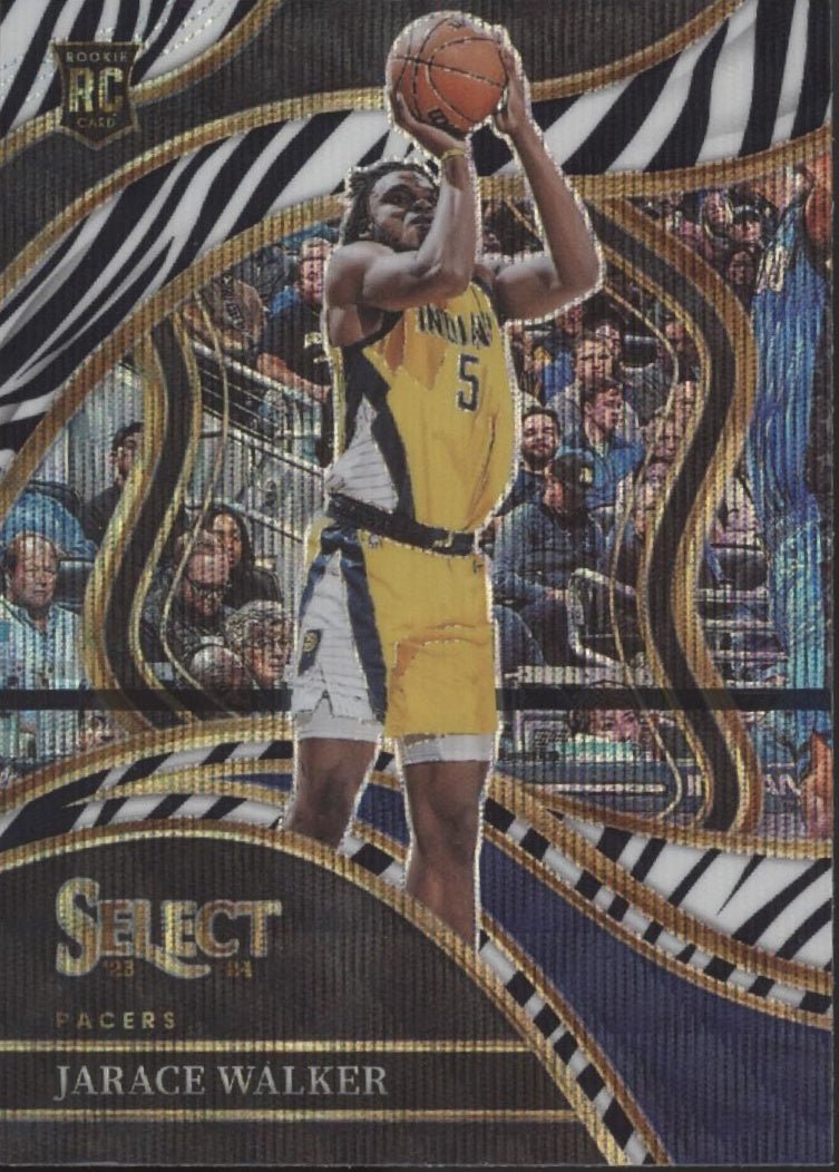 Jarace Walker 2023 - 24 Panini Select Zebra Prizm RC #273 - Collector Store LLC