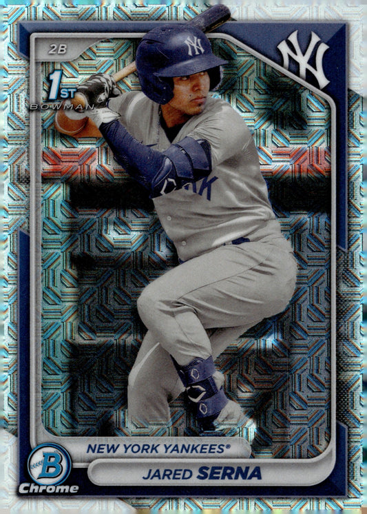 Jared Serna 2024 Bowman Chrome Mojo Refractor BCP - 68 - Collector Store LLC