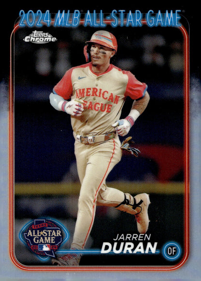 Jarren Duran 2024 Topps Chrome All Star Game Refractor ASGC - 46 - Collector Store LLC