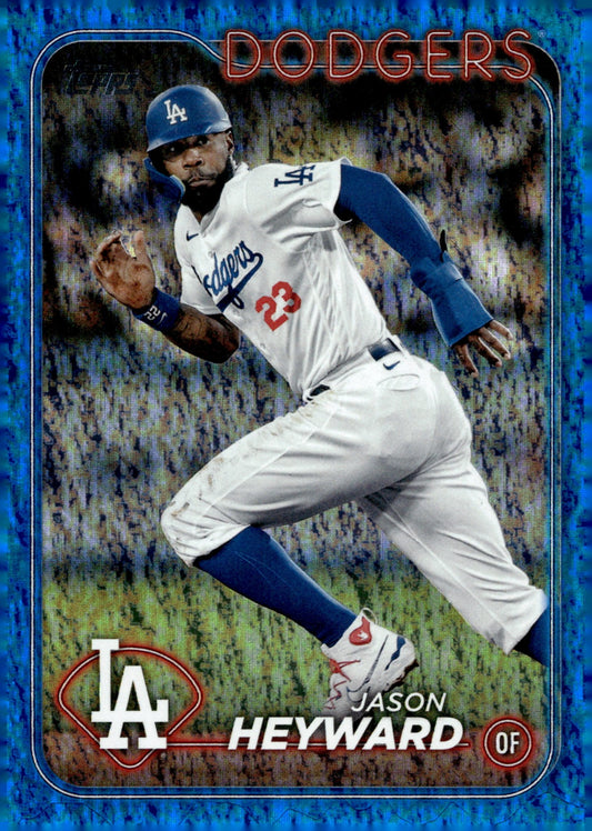 Jason Heyward 2024 Topps Series 2 Blue Foil 324/999 #366 - Collector Store LLC