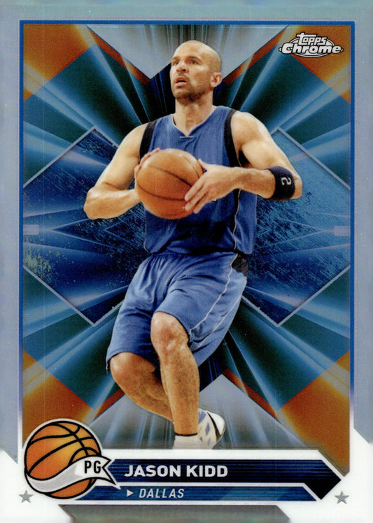 Jason Kidd 2024 Topps Chrome Refractor #77 - Collector Store LLC