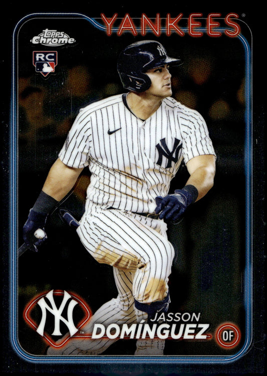 Jasson Dominguez 2024 Topps Chrome RC 89 1 - Collector Store LLC