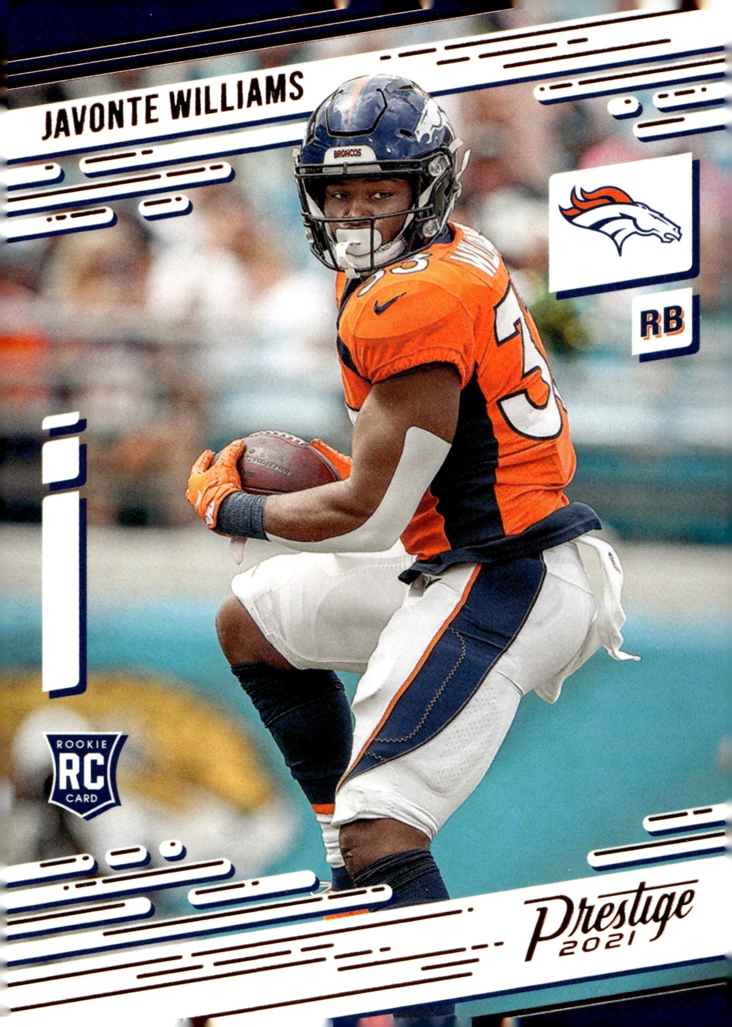 Javonte Williams 2021 Panini Chronicles Prestige RC #226 - Collector Store LLC
