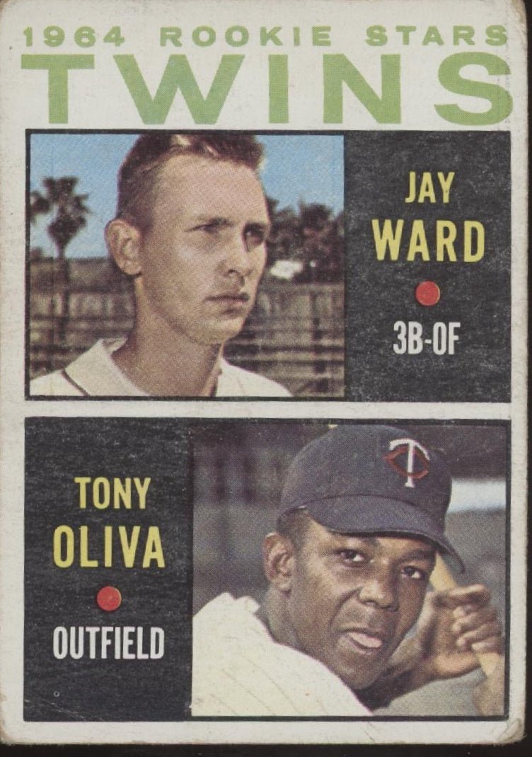 Jay Ward / Tony Oliva 1964 Topps Rookie Stars #116 Minnesota Twins VG - EX #2 - Collector Store LLC