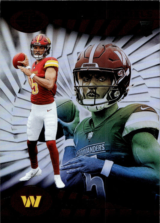Jayden Daniels 2024 Panini Illusions Black Foil RC #93 - Collector Store LLC