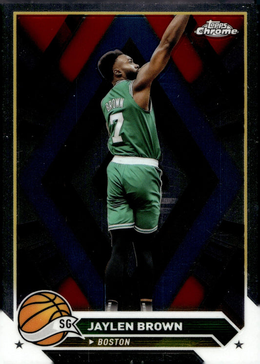 Jaylen Brown 2024 Topps Chrome #78 - Collector Store LLC