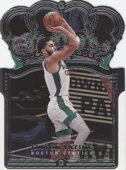 Jayson Tatum 2021 - 22 Panini Crown Royale Die - Cut #77 - Collector Store LLC