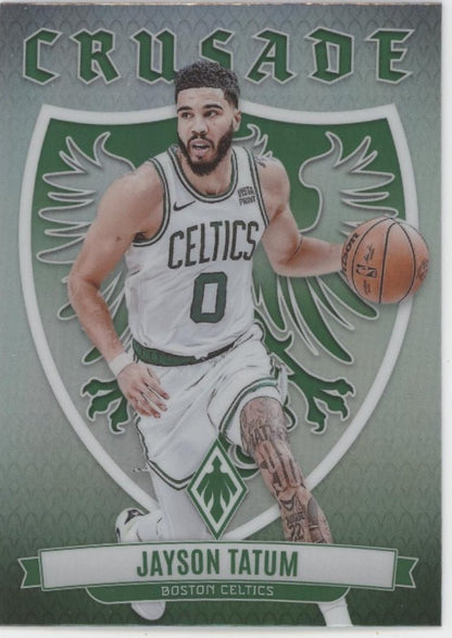 Jayson Tatum 2023 - 24 Panini Phoenix Crusade Refractor #24 - Collector Store LLC