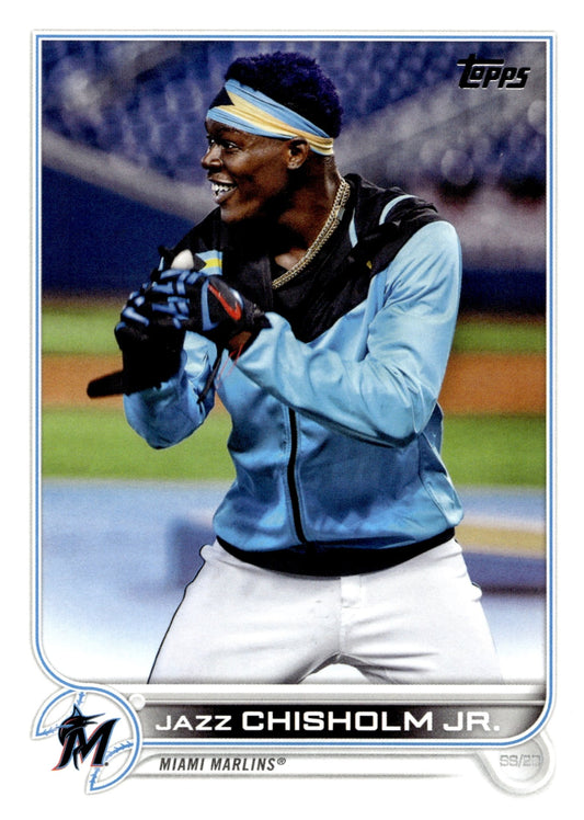 Jazz Chisholm Jr. 2022 Topps Series 1 #6 - Collector Store LLC