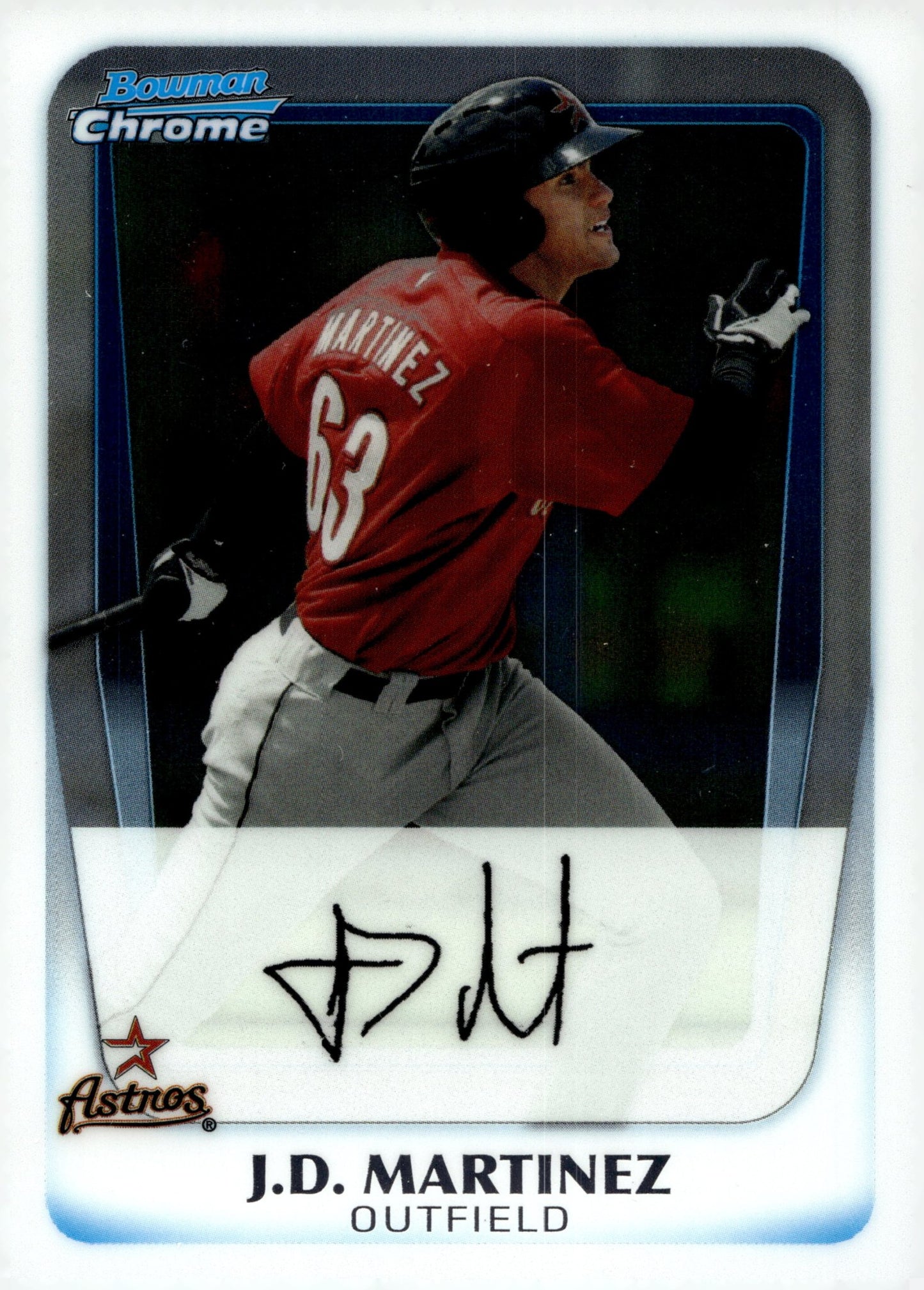 JD Martinez 2011 Bowman Chrome BCP92 3 - Collector Store LLC
