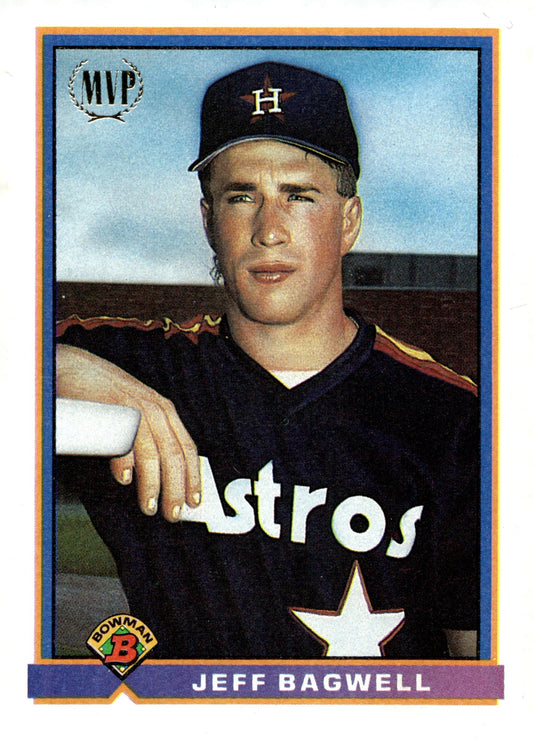 Jeff Bagwell 1991 Bowman MVP RC #183 - Collector Store LLC