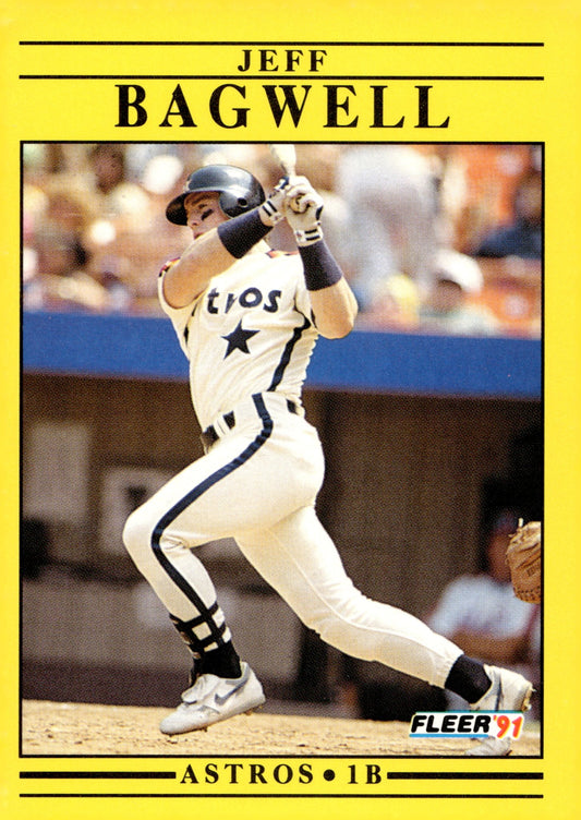 Jeff Bagwell 1991 Fleer Update RC #U - 87 - Collector Store LLC