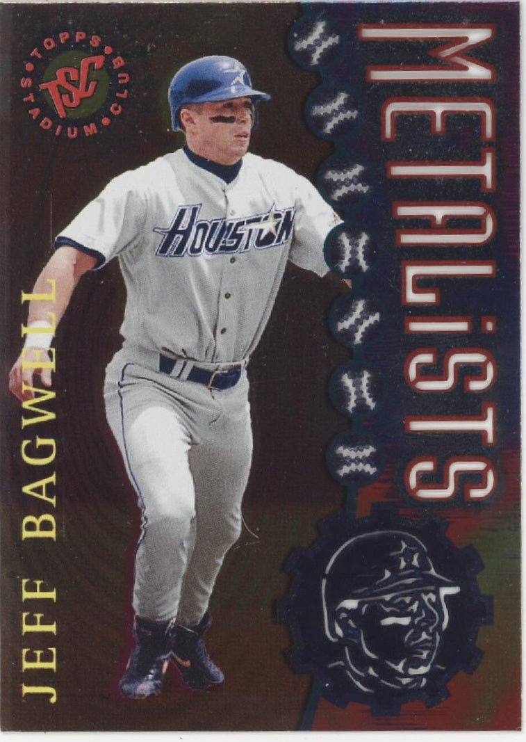 Jeff Bagwell 1996 Topps Stadium Club Metalists #M1 - Collector Store LLC