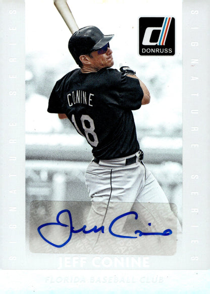 Jeff Conine 2015 Panini Donruss Signature Series Auto #73 - Collector Store LLC