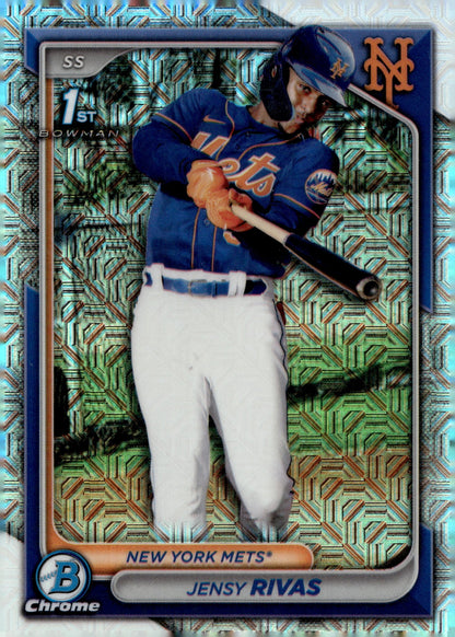 Jensy Rivas 2024 Bowman Chrome Mojo Refractor BCP - 251 4 - Collector Store LLC