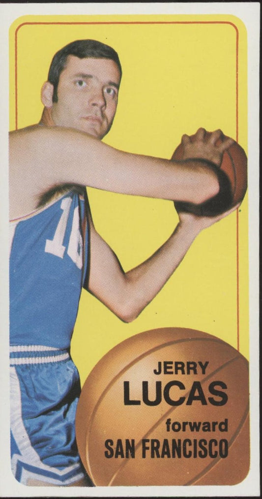 Jerry Lucas 1970 - 71 Topps Oversized #46 San Francisco Warriors VG - EX - Collector Store LLC
