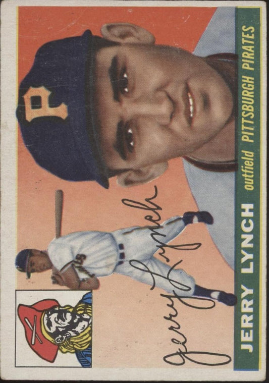 Jerry Lynch 1955 Topps #142 Pittsburgh Pirates VG - EX - Collector Store LLC