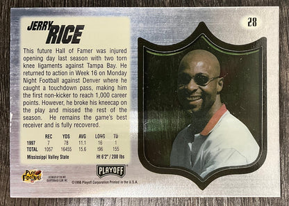 Jerry Rice 1998 Playoff Absolute SSD #28 #2 - Collector Store LLC