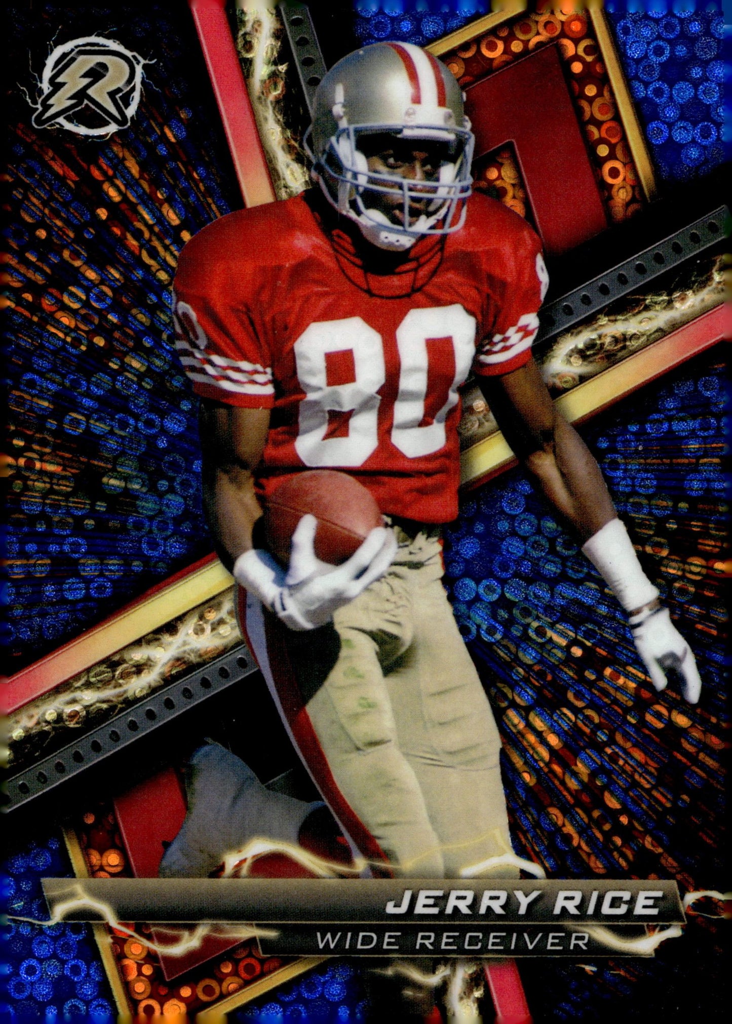 Jerry Rice 2024 Topps Composite Resurgence Blue & Orange Spark Refractor #63 - Collector Store LLC