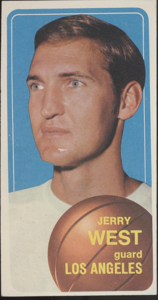 Jerry West 1970 - 71 Topps #160 Los Angeles Lakers VG - EX - Collector Store LLC