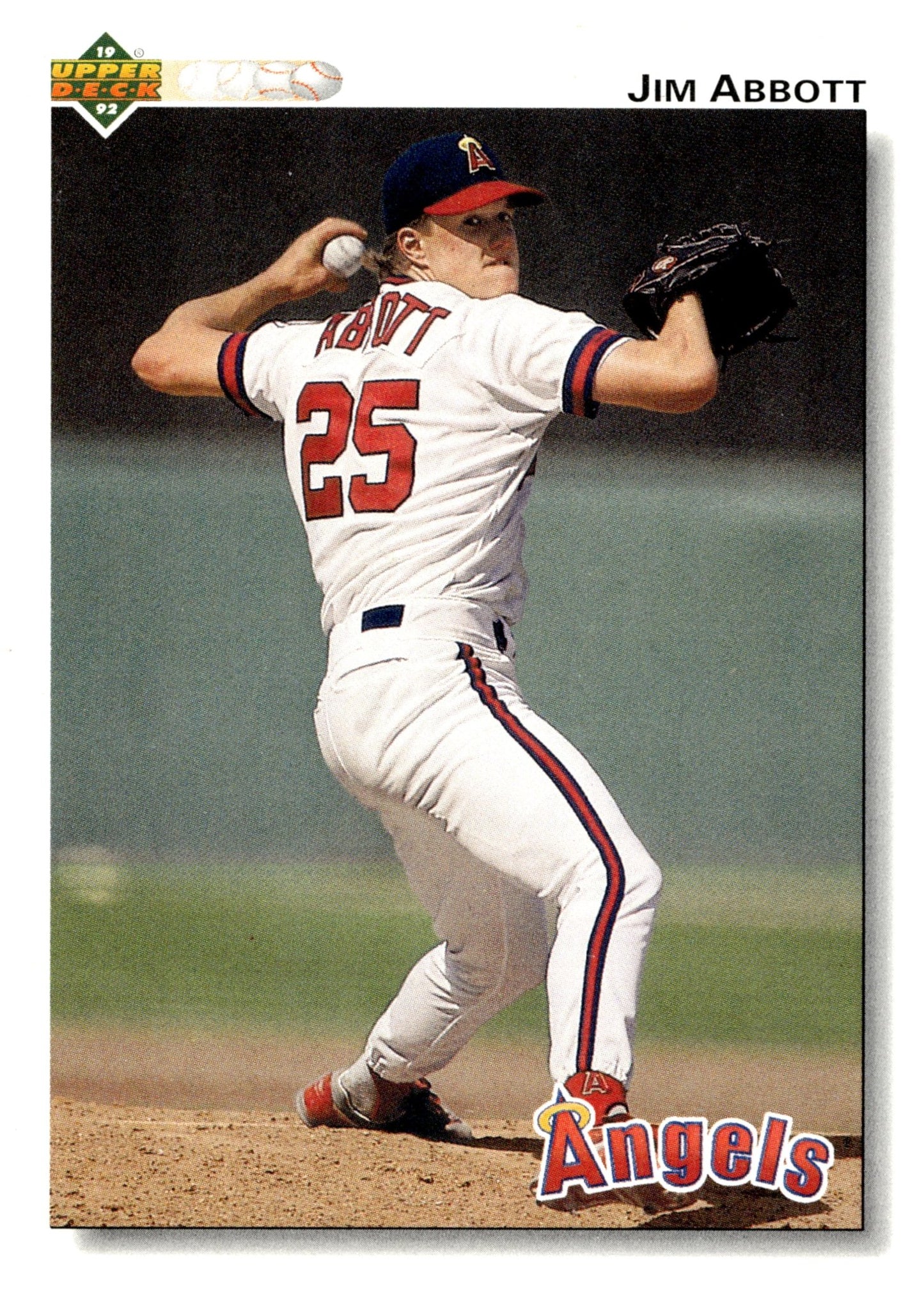 Jim Abbott 1992 Upper Deck #325 - Collector Store LLC