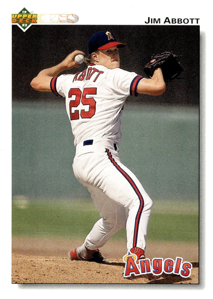 Jim Abbott 1992 Upper Deck #325 - Collector Store LLC