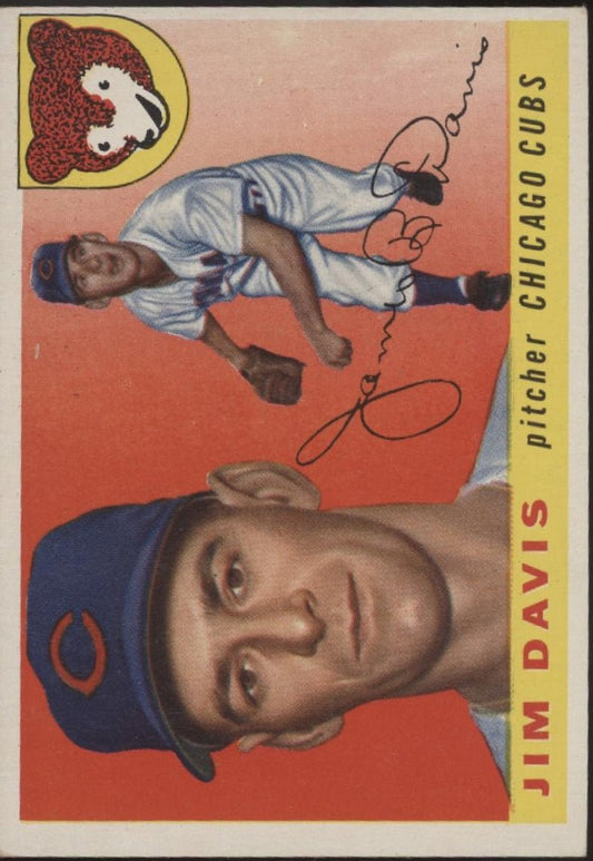 Jim Davis 1955 Topps #68 Chicago Cubs VG - EX #2 - Collector Store LLC