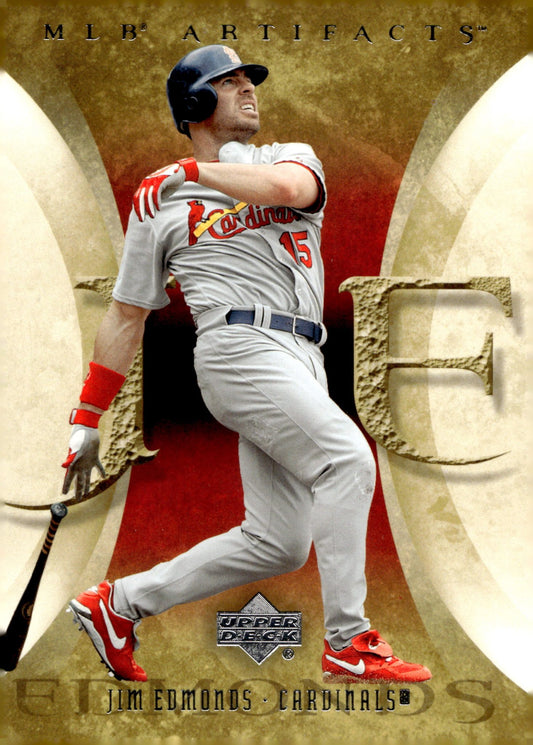 Jim Edmonds 2005 Upper Deck Artifacts 46 - Collector Store LLC