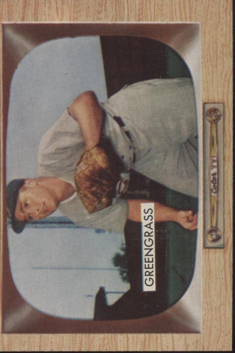 Jim Greengrass 1955 Bowman #49 Cincinnati Redlegs EX - Collector Store LLC