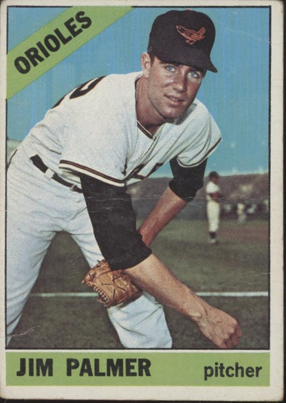 Jim Palmer 1966 Topps RC #126 Baltimore Orioles GD - Collector Store LLC