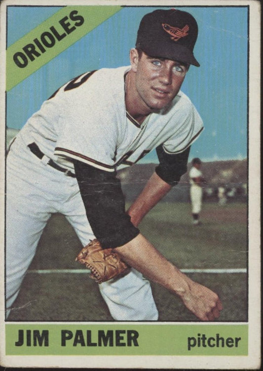 Jim Palmer 1966 Topps RC #126 Baltimore Orioles GD - Collector Store LLC
