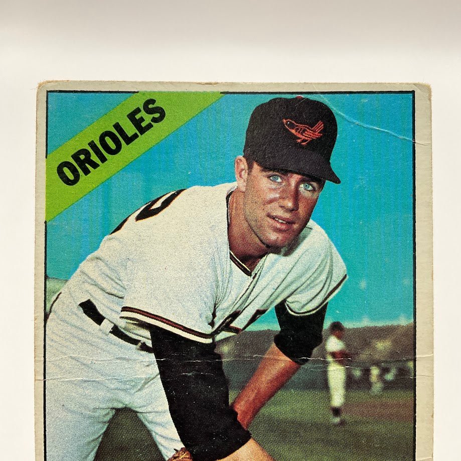 Jim Palmer 1966 Topps RC #126 Baltimore Orioles GD - Collector Store LLC