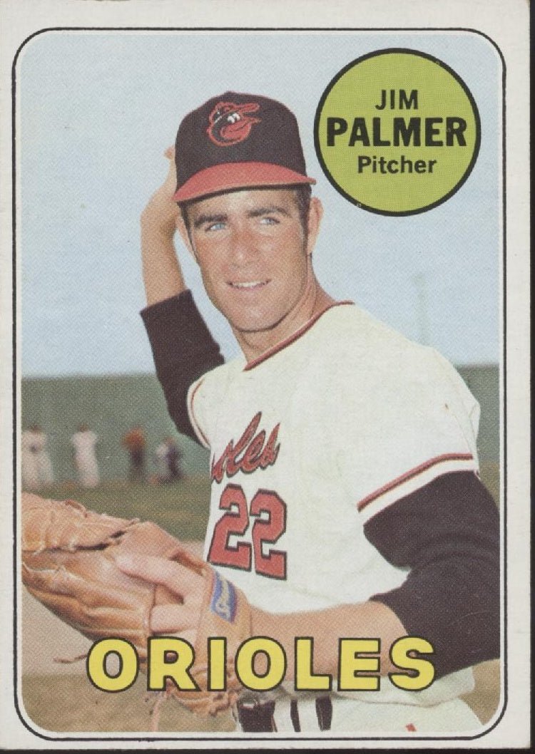 Jim Palmer 1969 Topps #573 Baltimore Orioles VG - EX - Collector Store LLC