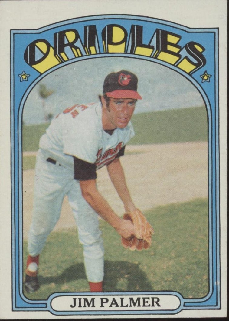 Jim Palmer 1972 Topps #270 Baltimore Orioles EX - Collector Store LLC