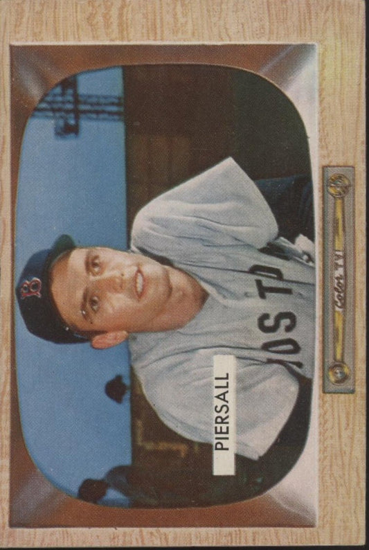 Jim Piersall 1955 Bowman #16 Boston Red Sox VG - EX #2 - Collector Store LLC