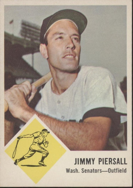 Jimmy Piersall 1963 Fleer #29 Washington Senators EX - Collector Store LLC