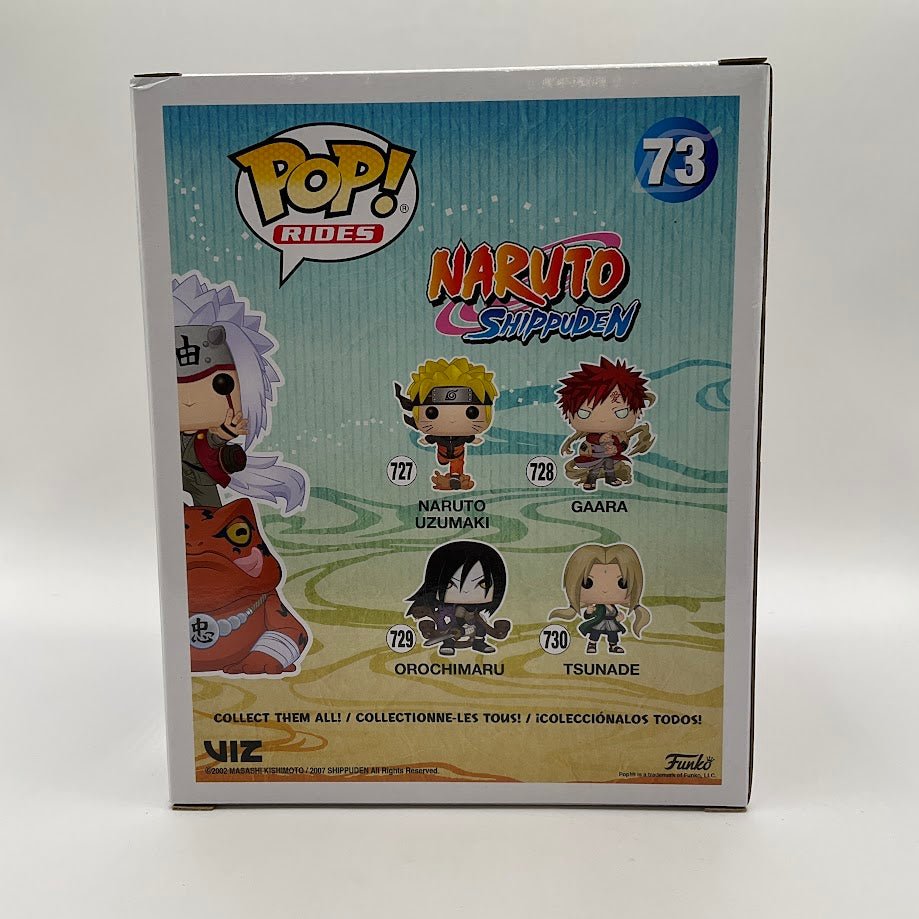 Jiraiya on Toad Funko Pop! Naruto Shippuden #73 Funko Special Edition - Collector Store LLC