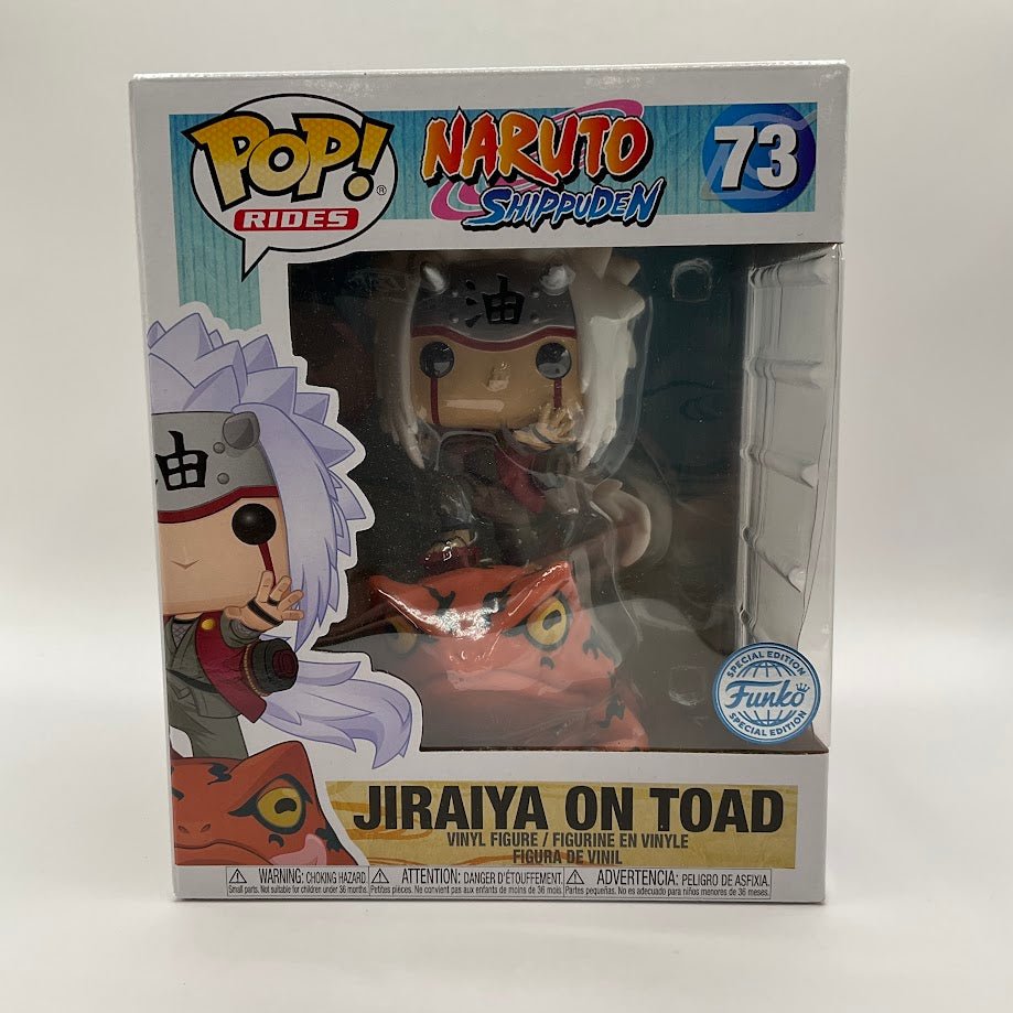 Jiraiya on Toad Funko Pop! Naruto Shippuden #73 Funko Special Edition - Collector Store LLC