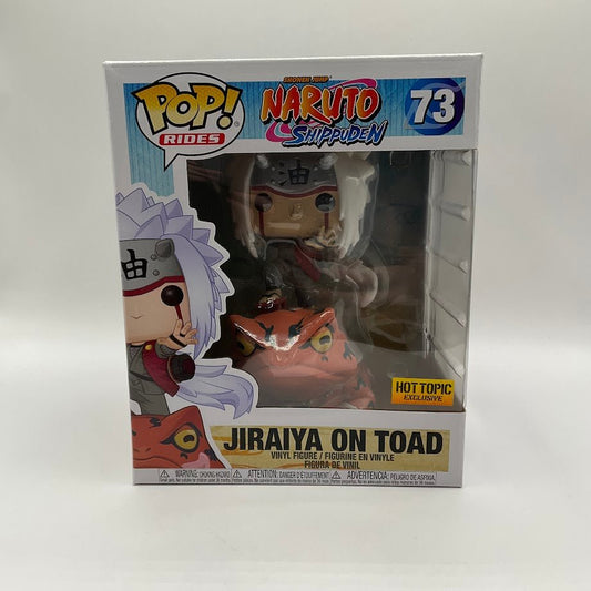 Jiraiya on Toad Funko Pop! Naruto Shippuden #73 Hot Topic Exclusive - Collector Store LLC