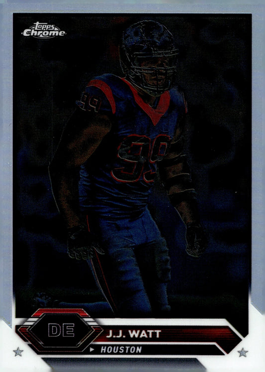 JJ Watt 2024 Topps Composite Chrome Refractor #47 - Collector Store LLC