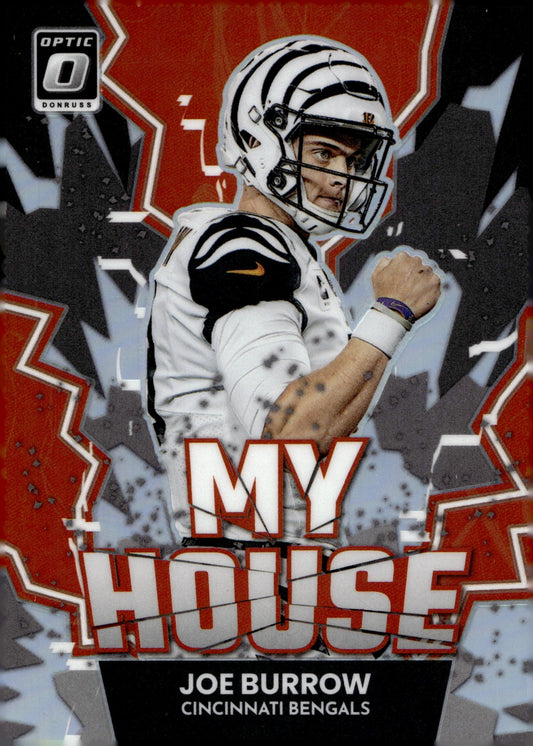 Joe Burrow 2022 Panini Donruss Optic My House Prizm #MH - 12 - Collector Store LLC