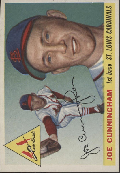 Joe Cunningham 1955 Topps RC #37 St. Louis Cardinals EX - Collector Store LLC