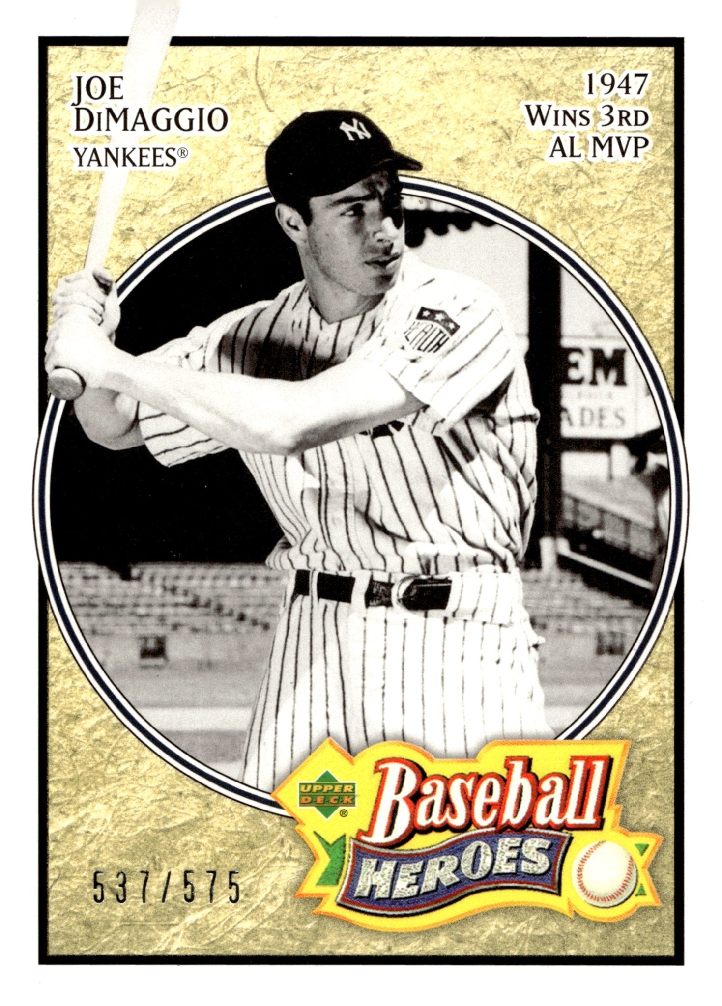 Joe DiMaggio Baseball Lot of 10 - Collector Store LLC