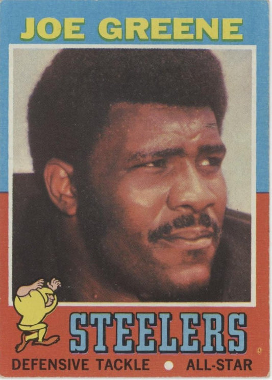 Joe Greene 1971 Topps RC #245 Pittsburgh Steelers VG - EX - Collector Store LLC