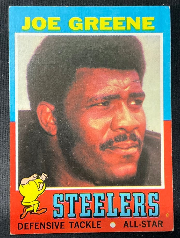 Joe Greene 1971 Topps RC #245 Pittsburgh Steelers VG - EX - Collector Store LLC