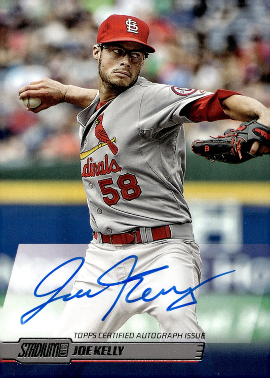 Joe Kelly 2014 Topps Stadium Club Auto #SCA - JK - Collector Store LLC