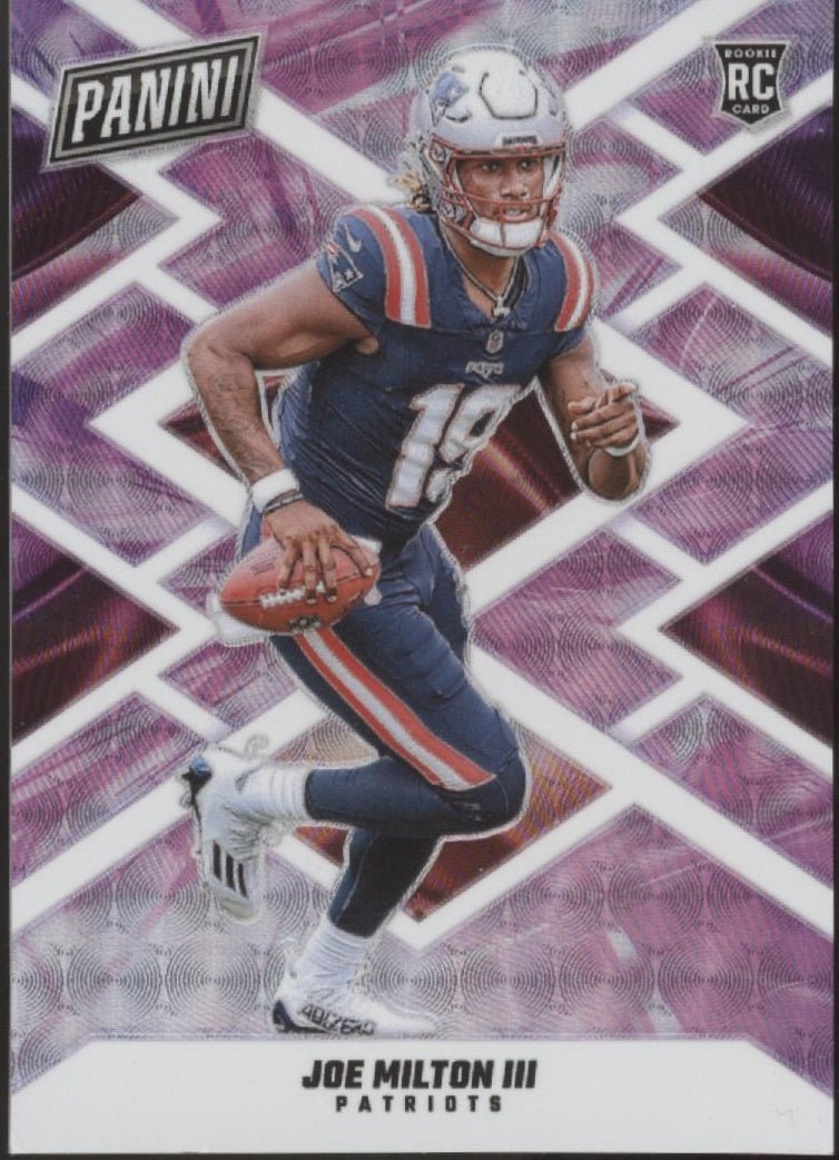 Joe Milton III 2024 Panini Father's Day Vinyl Prizm RC 99/99 #JM - Collector Store LLC